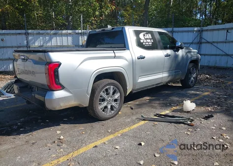 2024 Toyota Tundra Hybrid Capstone 4Wd из США, поврежденный, VIN 5TFVC5DBXRX078327